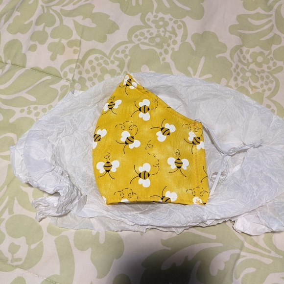 Handmade Bumblebee Face Mask - Picture 6 of 7